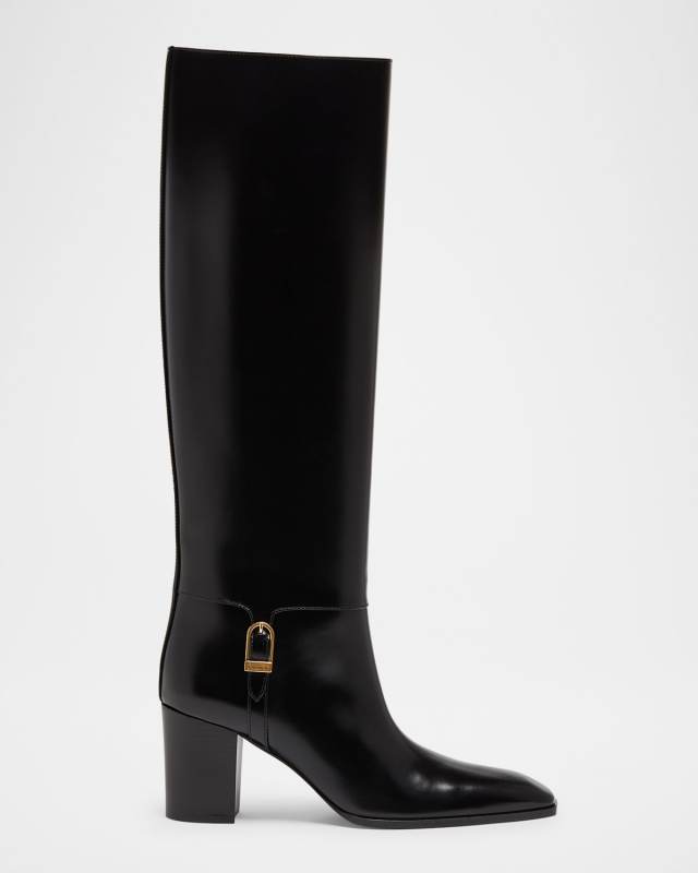 Julia 75 Knee-High Leather Boots
